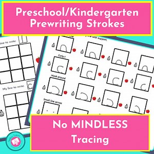 Prewriting strokes Worksheets Preschool Prewriting worksheets and games