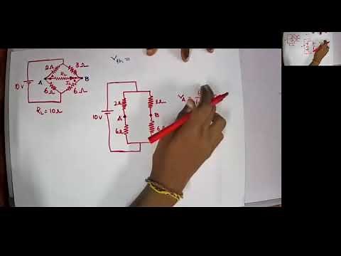 Thevenin's Theorem for Bridge circuits (Example)