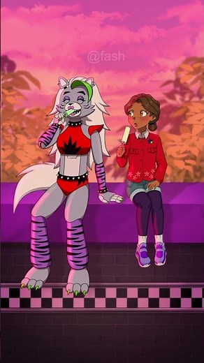 Roxy and Cassie Mood (FNAF Security Breach RUIN Animation)