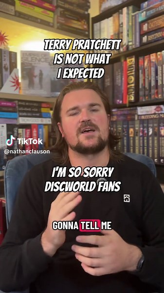 Does the Discworld series ever get any better than this? Lmk! #booktok #discworld #fantasybooks #books #bookworm