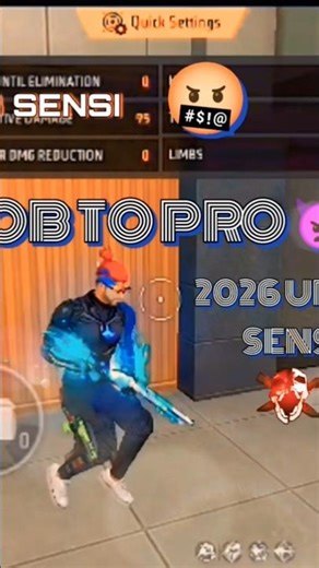 Free Fire Headshot Setting 2026 ⚡ 2GB, 3GB, 4GB RAM Sensi + HUD #ffshorts #sensi #ffshorts FF TRICK