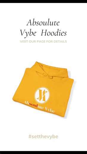 Absoulute Vybe! New clothing designed to be stylish & comfortable. Products expressing much more than what’s on the outside. Reveal a little bit about the inner YOU through our products. Take control of the things you can, don’t worry or trip about the things you can’t. Truth, positivity, & growth. Be sure about your day, make it absoulute! From the moment you wake up, til the time you close your eyes…#setTheVybe