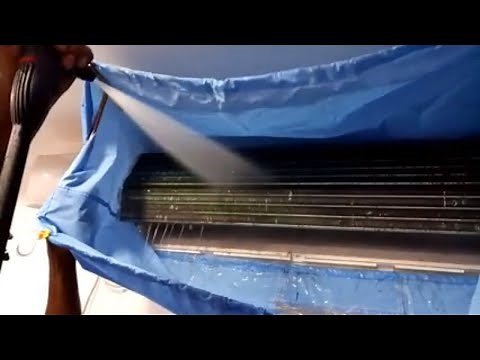 Split AC Pressure Wash Servicing