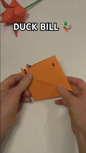INCL ART EASY ORIGAMI DUCK BEAK TUTORIAL | COOL PAPER DUCK BEAK