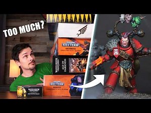 Destroying 800$ of Warhammer to Kitbash my Dream 40k Unit!