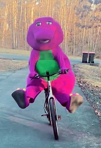 Riding Bikes with Barney: A Fun Adventure!