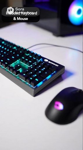 iBUYPOWER Element SE Gaming PC Desktop - AMD Ryzen 7 8700F, NVIDIA GeForce RTX 5060Ti 8GB, 32GB DDR5