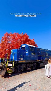 8.3K views · 129 reactions | Fall is in full effect here in the Blue Ridge Mountains! 朗 Have you been lucky enough to catch the breathtaking views on the train yet? Tag us in your photos and videos! ✨ Thanks @atl_bucketlist for sharing! #LeafPeeping #LeafPeepingAdventures #ExploreBlueRidge #ExploreNorthGA #BlueRidgeMountains | Blue Ridge Scenic Railway | Facebook