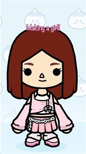 Toca Boca Making a Girl!!😍#youtubeshorts #shorts #tocaboca #tocalifeworld #tocalife