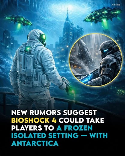 SugaredYeti on Instagram: "❄️🧠 Rumors say BioShock 4 is heading to Antarctica — a frozen wasteland of isolation, abandoned research labs, and slow-burn psychological horror. Imagine: 🧊 Blizzards cutting your visibility to nothing 🏚️ Frozen-over facilities telling stories through what’s left behind 🧠 Sanity slipping as the cold and isolation close in A BioShock that’s darker, colder, and way more unnerving than Rapture or Columbia might be on the horizon… 👀 🎮 PS5 | Xbox Series X|S | PC 🗓️ 