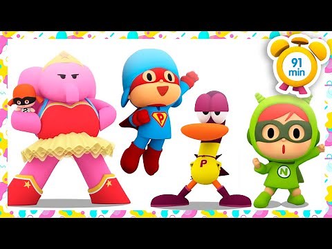 🦹 POCOYO in ENGLISH - The Best Superheroes [91 min] | Full Episodes | VIDEOS and CARTOONS for KIDS