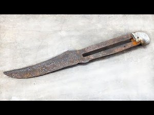 Restoration of a Western Knife - New Handle