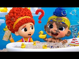 Bath Time with Baby DB | D Billions Kids Songs