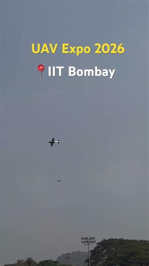 UAV Expo 2026 Ft IIT Bombay #iitbombay #shorts