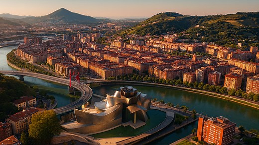Bilbao, Spanien – Virtuelle Tour zu modernen und historischen Sehenswürdigkeiten