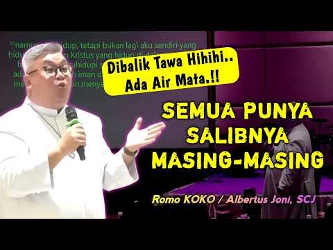 CARRYING THE CROSS WITH JOY _ CATHOLIC REFLECTION WITH FROM FATHER KOKO / ALBERTUS JONI, SCJ