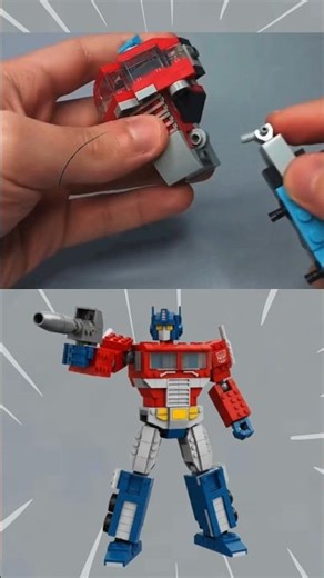🤖 LEGO Ideas Transformers Optimus Prime Tutorial #lego #transformers #optimusprime #robot #ideas