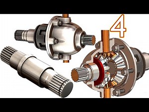 4- Project 12|Differential Gearbox 1| SolidWorks Tutorial : Shaft