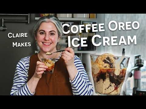 This Might Be the Best Ice Cream Flavor Ever… (Coffee Oreo) | Claire Saffitz