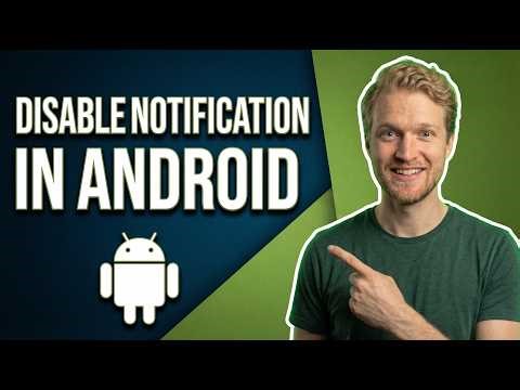 How To Disable Notification In Android (Easy Guide)