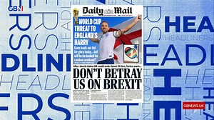 3.1K views · 48 reactions | Mark Dolan takes you through tomorrow’s headlines tonight!  Daily Mail: Don’t betray us on Brexit  The Sun: Lions of Arabia  The Times: Patients to face long NHS waits for years  Freeview 236, Sky 515, Virgin 604  GB News YouTube: https://bit.ly/3vAYaw0 | GB News | Facebook