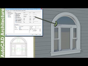 Door/Window Assembly Styles for Complex Windows in AutoCAD Architecture