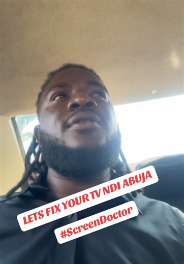 Abuja We are here for HOME SERVICE From 20TH - 24TH OCT Call or Send us a DM Now to Book for Home Service #screendoctor #celebritytechnician #viral #homeservice #abuja #tvrepair #work