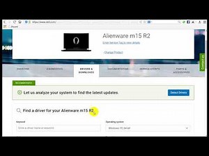 Alienware m15 OLED | driver