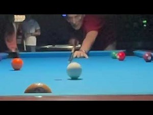 SLOW MOTION of low deflection shaft on long thin cut shot