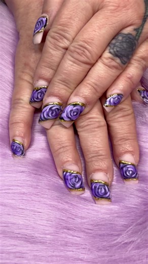 Creative Nail Art Ideas Inspired by Roses