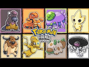 🔥 Pokémon Fakemon FireRed v2.0 – NEW POKÉDEX (All Fakemon!) 🔥