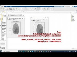 Fingerprint reconstruction using CNN www.matlabprojectscode.com