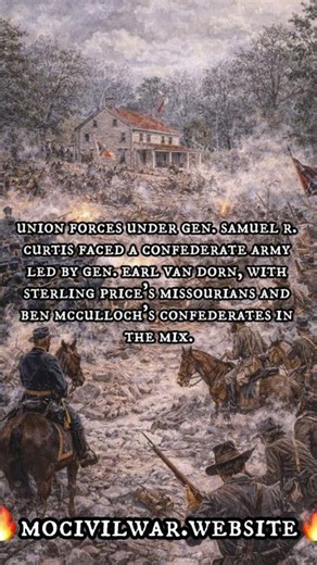 Battle of Pea Ridge — March 7-8, 1862 #civilwar #history #missouri