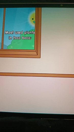 Most Used Plants in Toca Boca Gameplay