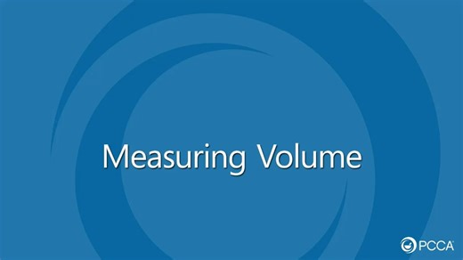 Measuring Volume - Training Library - PCCA Play