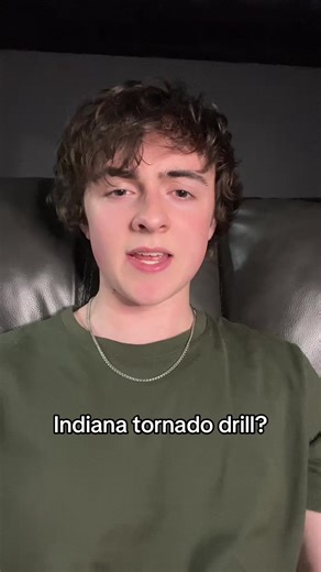 The tornado drill in Indiana tomorrow could not be at a worse time. #weather #storm #tornado #fyp #viral