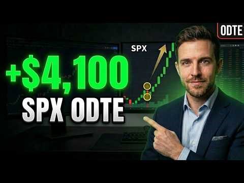 +$4100 SPX 0DTE Strategy: Exact Entry, Stop Loss And Target Breakdown