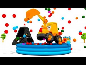 Max der Bagger und das Karussell. Wir lernen Berufe.