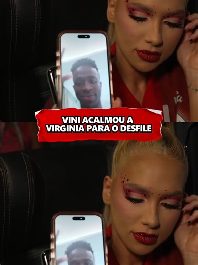 Vini Acalma Virginia para o Desfile de Carnaval