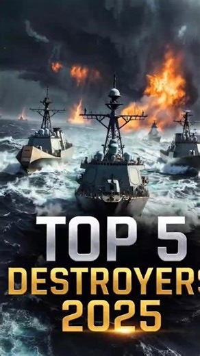 “World’s Strongest Destroyers – Top 5 Navy Giants (2025) #modernwarfare#militarystories