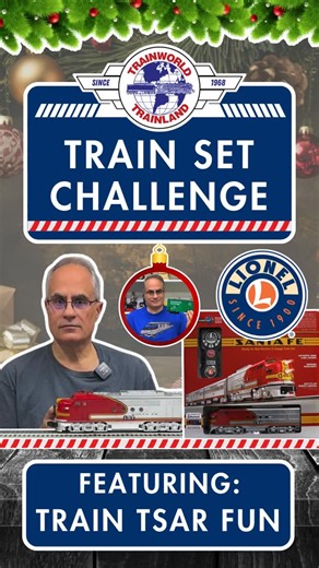 TrainWorld.com 🚂 TrainLand on Instagram: "Starter Train Set Challenge: Lionel Santa Fe Super Chief Set - Featuring: Train Tsar Fun @traintsarfun We have Train Tsar Fun from YouTube & Instagram as he shows us @lionel_trains 2323110 Santa Fe Super Chief Set! 🚂 What's your favorite starter train set? Share your videos with us 📽️ and we will re-share it to our page for all to see! 🚨 Shop Online: TrainWorld.com or click the link in the bio! #trains #train #modeltrain #modelrailroad #railfans #rai