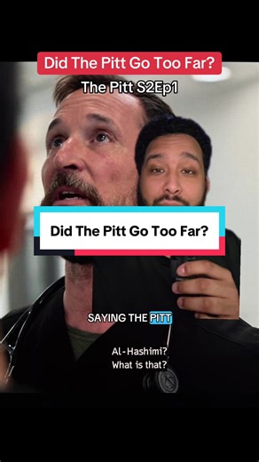 People are upset about this line of dialogue from Robby, but I think we should be celebrating how the show handled it. #thepitt #thepittseason2 #thepitthbomax #hbomax #thepittrobby