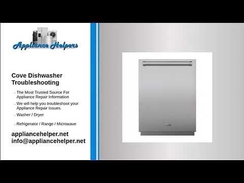 Cove Dishwasher Troubleshooting