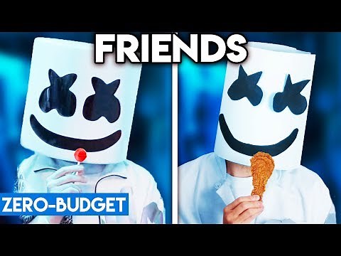MARSHMELLO WITH ZERO BUDGET! (FRIENDS ft Anne-Marie PARODY)