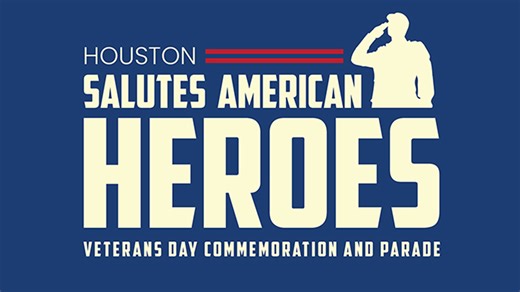 City of Houston honors our military with Veterans Day celebration and parade