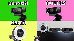 Logitech C920 vs Logitech C922 vs Razer Kiyo — Stream Tech Reviews by BadIntent