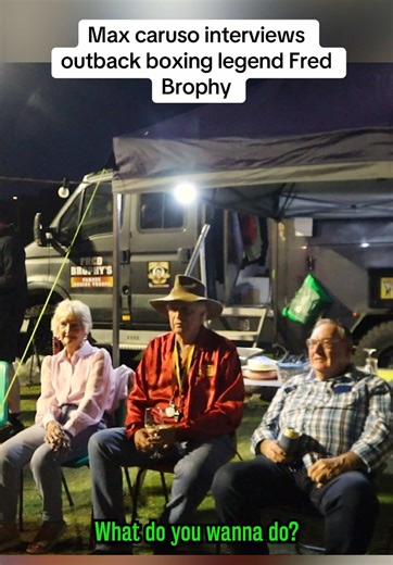 Max Caruso Interviews Boxing Legend Fred Brophy