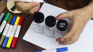 Paint Markers Paint Pens - 2 Pack Dual Tip Acrylic Permanent Marker (0.7mm & 3mm), Non-Toxic, Water-Based for Art Painting, Stone, Ceramic, Glass, Wood, Fabric, Metal, DIY Crafts (Black)