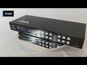 4K Video Distribution 4x4 HDMI Matrix Switcher | Yinker