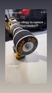 Multi tool blade sharpener that actually works #DIY #tools | Olivia Willis